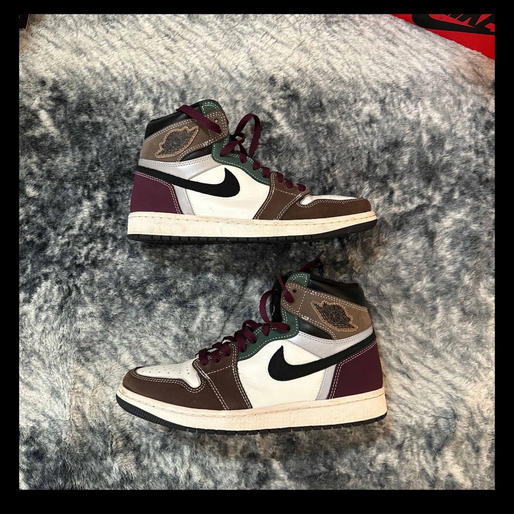 Aid Jordan 1 High OG 'Hand Crafted' Sneakers